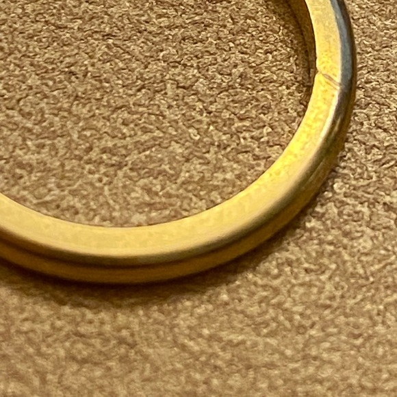 Elegant 14K Yellow Gold Women's Ring - size 4 & over 2.2 g - Picture 9 of 9